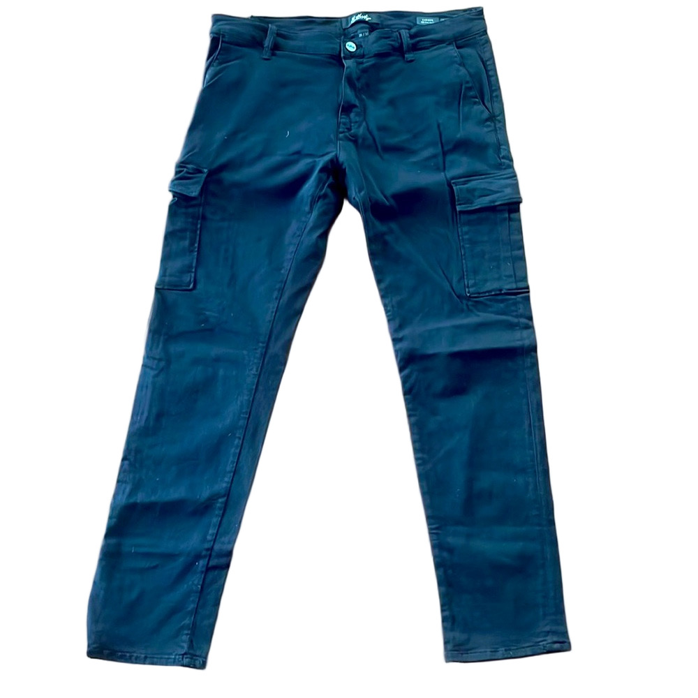 NWOT 34 Heritage Black Cargo Pants size 35/32